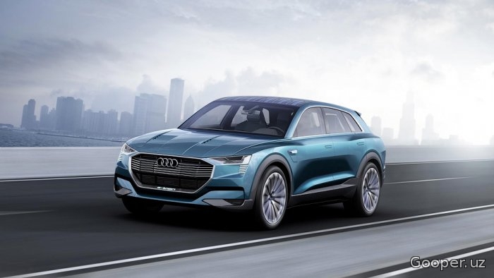 Audi Frankfurtga Tesla Model X raqobatchisini olib keldi