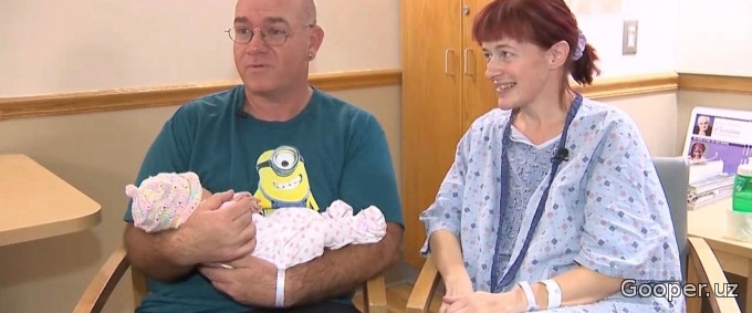 Amerikalik ayol farzandi dunyoga kelishidan bir soat avval homilador ekanligini bildi