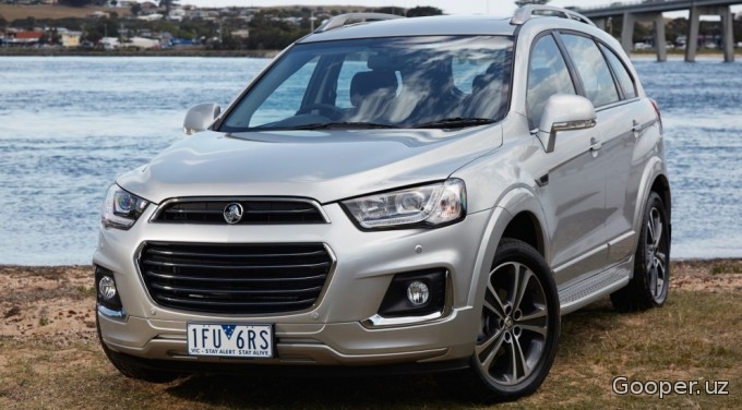 Holden yangilangan Captiva krossoverini taqdim etdi