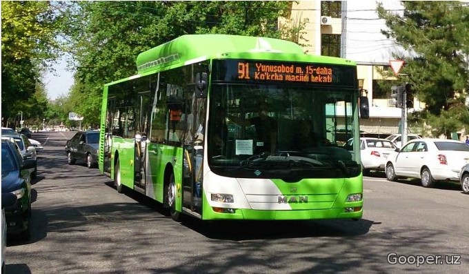 Samarqandda ishlab chiqariladigan MAN Lion’s CNG avtobusi Bus Euro Test tanlovida “Yil avtobusi” deb topildi