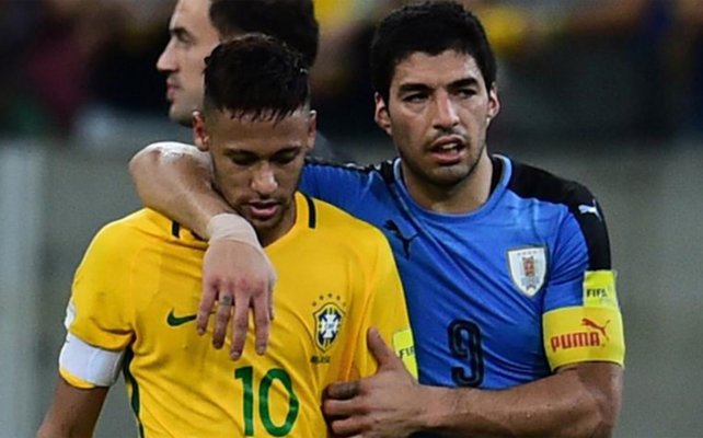Luis Suares: «Urugvay Braziliya bilan durang o'ynadi, Neymar bilan bitta gamburger sotib oldik va uni bo'lishib yedik»