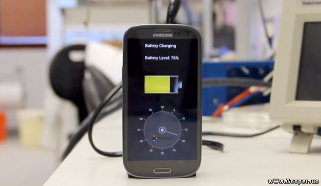 Isroillik olimlar kashf qilgan batareya yordamida smartfonlarni 30 soniyada zaryadlash mumkin